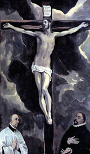 Эль Греко. "Распятие Христа"